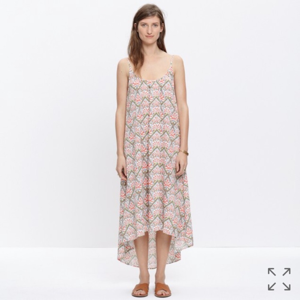North Shore cover up dress in electric stitch